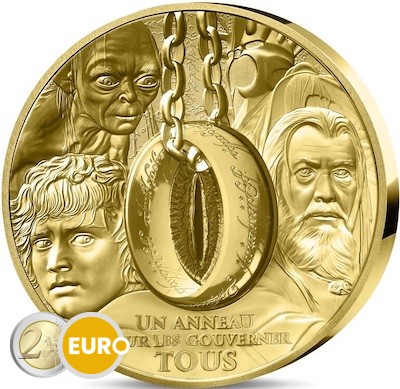 50 Euro Frankreich 2026 - Der Herr der Ringe PP Gold