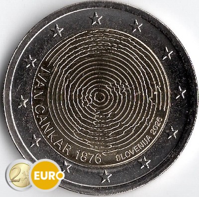 2 Euro Slowenien 2026 - Ivan Cankar UNZ