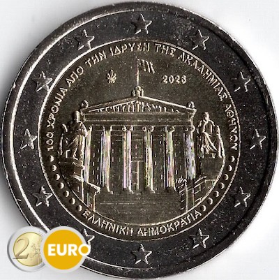 2 Euro Griechenland 2026 - Akademie von Athen UNZ