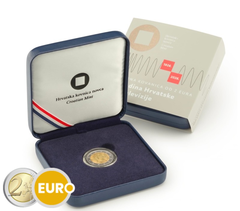 2 Euro Kroatien 2026 - Kroatisches Radio PP