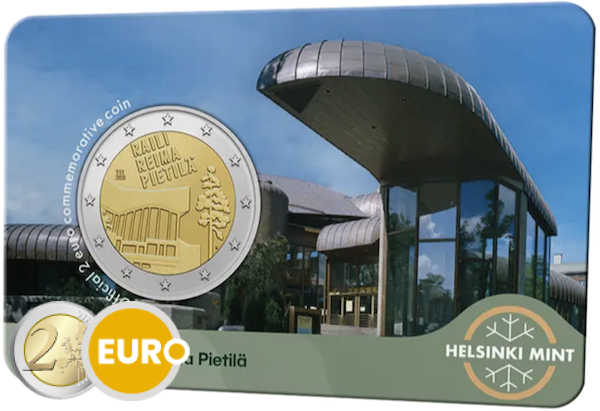 2 Euro Finnland 2026 - Raili und Reima Pietilä Stgl. Coincard EN