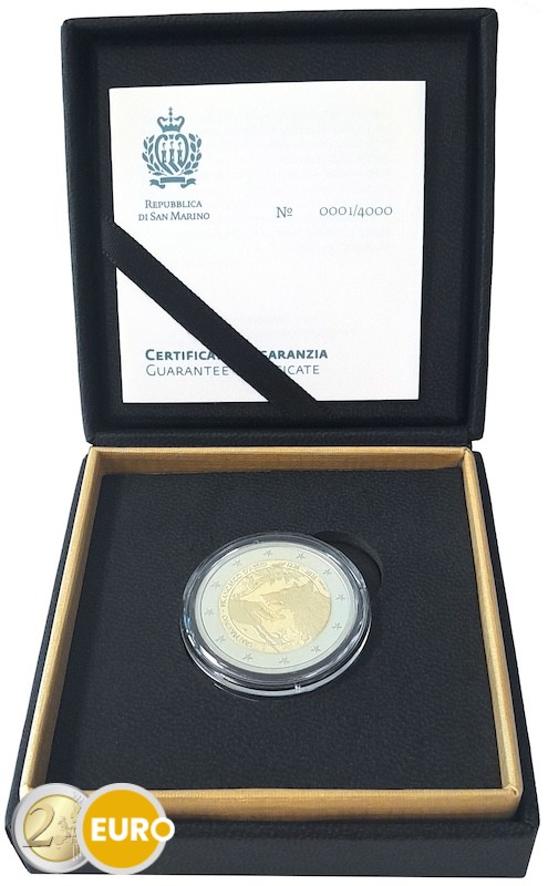 2 Euro San Marino 2026 - Franz von Assisi PP