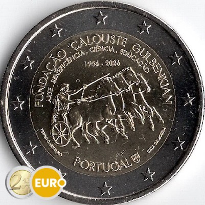 2 Euro Portugal 2026 - Calouste Gulbenkian UNZ